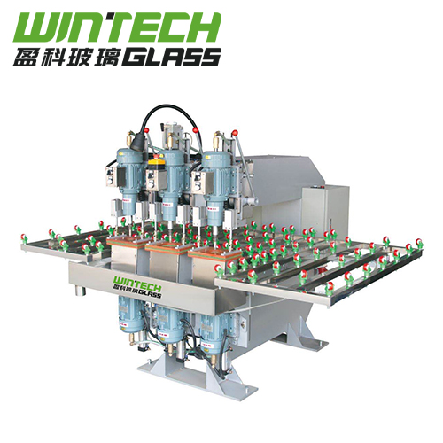 WT-ZK3 máquina de perforación de vidrio de tres cabezas